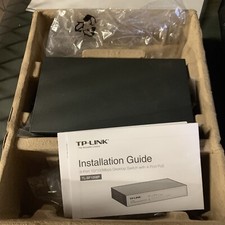 TP-LINK Technologies TP-Link (TL-SF1008P) 8-Ports External Switch Managed