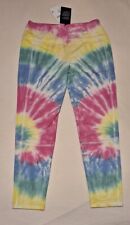 2 Chaser Tie Dye Leggings Athletic Gym Yoga Pants Size Large Comfy Knit Two Pair