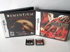 Resident Evil Deadly Silence and Dementium The Ward Nintendo DS Horror Games Lot