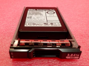 New Dell Compellent 3.84TB 2.5" 12G RI SAS SSD 400-AJDE 4NMJF Enterprise Plus - Afbeelding 1 van 17