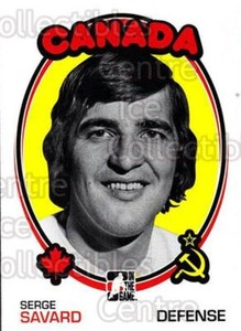 2009-10 ITG 1972 The Year In Hockey Blank Backs #179 Serge Savard