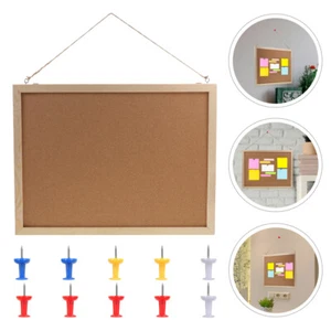 Bulletin Board Notice for Home Office Small Desk Wall Boards Walls - Picture 1 of 12