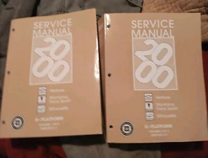2000 Chevrolet Pontiac Oldsmobile Shop Service Repair Manual Book New U Platform - Picture 1 of 3