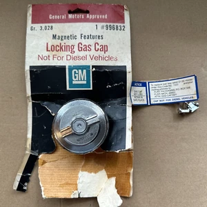 NOS Locking Gas Cap 1975-1980 Cutlass 442 Hurst Olds Magnetic Features Free SH - Bild 1 von 24