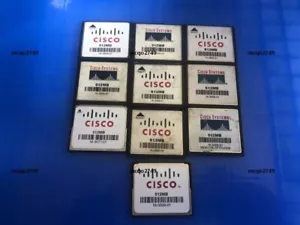 10PCS Cisco 512MB Compact Flash CF card Memory card - Picture 1 of 2