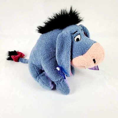 Applause Disney’s Winnie The Pooh Eeyore Donkey 10” Beanbag Peluche Animal Foto 1 de 4