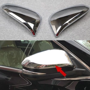 For Toyota Highlander 2014-2019 /RAV4 2013-18 Chrome Rearview Mirror Cover Decor - Bild 1 von 7