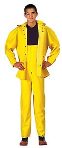 Rothco 3620 Yellow Deluxe Heavyweight PVC Rainsuit