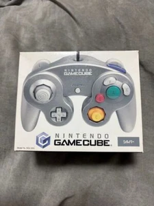 Nintendo GameCube Controller Silver DOL-003 Official OEM In Box JP New unopend - Picture 1 of 3
