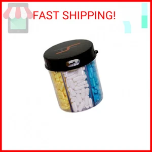 TSF Travel Pill Vitamin Medication Holder Dispenser Organizer Storage - Picture 1 of 2