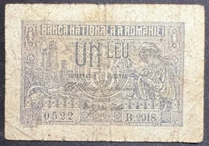 Romania 1 Leu 1915. sn. 0522 - Picture 1 of 3