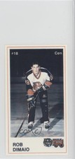 1985-86 Medicine Hat Tigers WHL Police Rob DiMaio #5