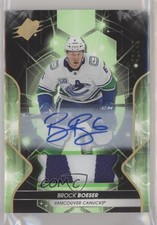 2019-20 SPx Premium Material Autos /49 Brock Boeser #44 Auto