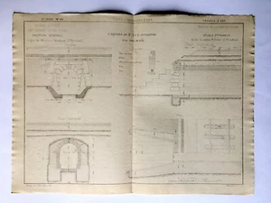 Imperial russian railways construction plan 7 plates GSCFR Pereire 1860 Scarce ! - Picture 1 of 11