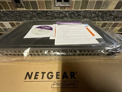 NetGear ProSafe M4100-50G 50 Ports Rack Mountable Ethernet SFP Switch - Image 1 of 4