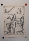 Plakat Litho Artysta Karlsruher Rundschau 2 BENNO HUTH 1937-2020 Podpisany