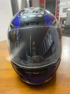 HJC Echo CS-12 XL Blue Motorcycle Helmet - Picture 1 of 5