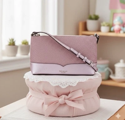 Сумка через плечо Kate Spade New York Lola Glitter Rose (розничная цена 199 долл. США) - Изображение 1 из 4