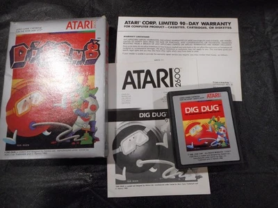 atari 2600 DigDug CX2677 CIB Tested - Image 1 of 4