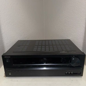 Onkyo AV Receiver HT-R390 5.1 Channel HDMI Receiver NO REMOTE WORKS - Picture 1 of 17