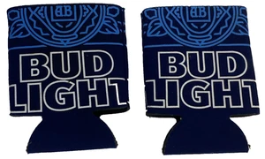 Bud Light Koozies Used Lot Of 2 Bundle Beer Holster - Picture 1 of 5