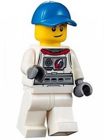 LEGO City Astronaut with Cap Minifigure from 60077