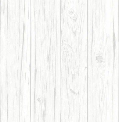 Papel tapiz en barra de cáscara de madera de granero InHome NH3551, blanco y blanco roto Foto 1 de 4