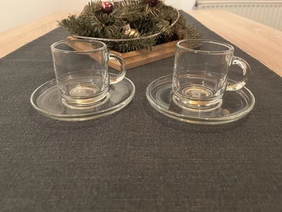 Nespresso VERTURO Espresso Set | 2 (Glas) Tassen mit Untertasse - Bild 1 von 4
