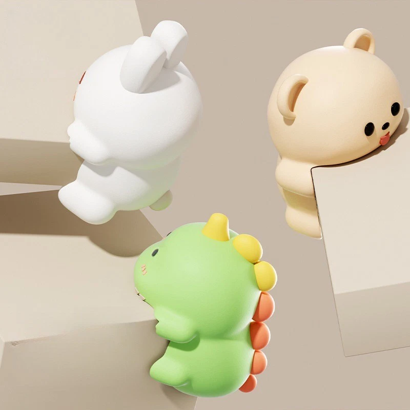 Baby Safe Table Corner Protector PVC Soft Anti-collision Angle Rabbit Dinosaur B Foto 1 de 1