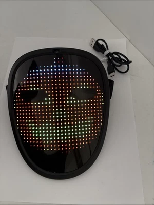 Máscara LED infantil con control gestual. Halloween, Navidad, Animales y otros... Foto 1 de 4