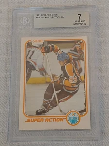 Vintage 1981-82 OPC Chee Super Action #125 WAYNE GRETZKY Graded BGS 7 NHL Oilers - Picture 1 of 1