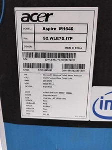PC - ACER ASPIRE M1640 - NUOVO! - Picture 1 of 6