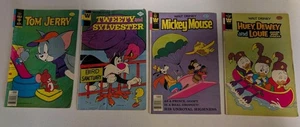 Walt Disney Mickey Mouse#205 Huey Dewey and Louie#67 Tom And Jerry#314 Tweety#68 - Picture 1 of 13