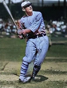 RARE COLOR STILL A YERY CASEY STINGLE NEW YORK YANKEES - Picture 1 of 1