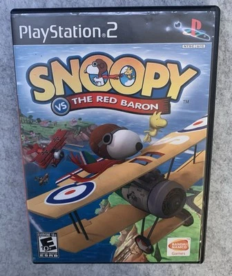 Snoopy vs. The Red Baron (Sony PlayStation 2, 2006) PS2, Complete Great Tested - Image 1 of 3