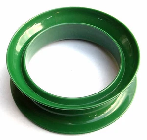 1 HAND REEL CUBAN YOYO cubano fishing vintage kite line plastic GREEN 6 1/2" - Picture 1 of 4