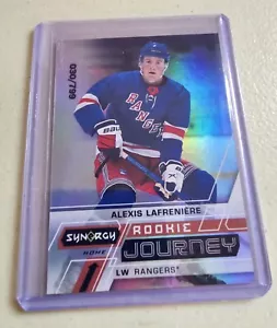 Synergy Rookie Journey Home 2020-21 #RJAL Alexis Lafreniere 030/799 - Imagen 1 de 2