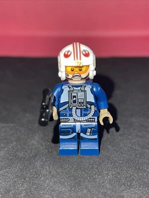 Lego Star Wars piloto rebelde Y-Wing minifigura Rogue - um macacão - Imagem 1 de 4