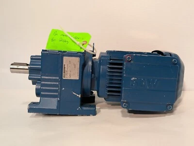 Sew-Eurodrive R27DRS71M4 Gear Motor, 1690/87rpm, 0.75hp, 3 Phase, TEFC, IP54 - Image 1 of 4