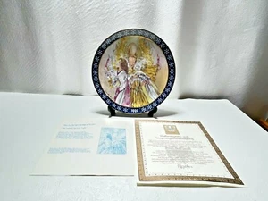 LUZ DE LA NOCHE SANTA Sulamita Wulfing #4633B 1990 Plato de Coleccionista Alemán - Imagen 1 de 3