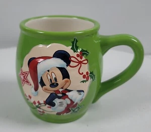 Taza de café Disney 3D ~ Mickey Mouse con sombrero de Santa ~ Goofy, Donald y Minnie - Imagen 1 de 9