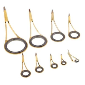 9pcs/lot Rod Repair Fishing Rod Guide Top Convenient to - Picture 1 of 3