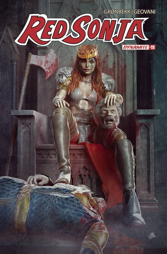 Red Sonja #11 Cover B-Björn Barends (Dynamite Entertainment May 2024)