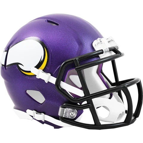 Minnesota Vikings Speed Riddell Football Mini Helmet (brand New in box) Cover