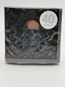 SKULL LARGE Scary Halloween Party Paper Luncheon Napkins 40 2 PLY - Picture 1 of 2