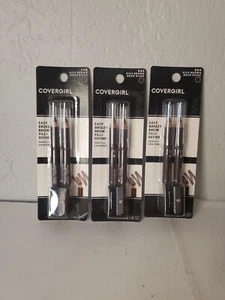 x3 CoverGirl Easy Breezy Brow Fill + Define Pencils + Sharpener 505 Rich Brown - Picture 1 of 2