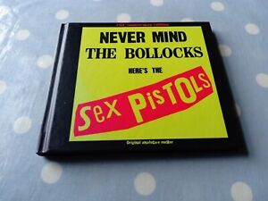 Sex Pistols Never Mind The Bollocks Ltd CD (Hardback 21st Anniversary Edition)