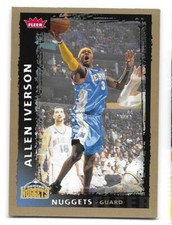 ALLEN IVERSON 2008-09 Fleer GLOSSY Parallel #152