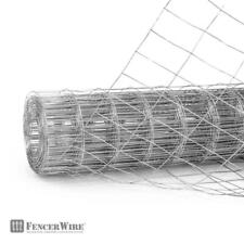 Fencer Wire Welded Wire Fence w/ Mesh 5 ft. x 50 ft. 14-Gauge Galvanized Steel