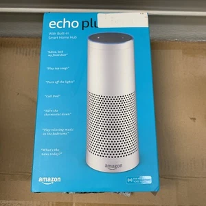 NEW Amazon Echo Bluetooth Wi-Fi Smart Speaker with Alexa 1st Gen Black - Unused - Picture 1 of 11